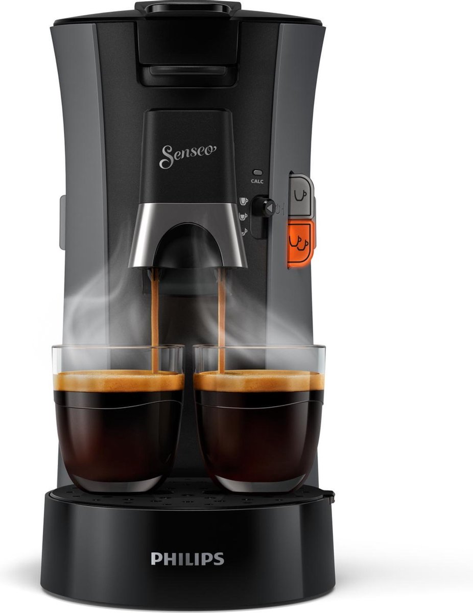 Prominent versus in beroep gaan Philips Senseo Koffiepadapparaat Select Dark Slate Bestellen? Klein  Warenhuis 't Kloske